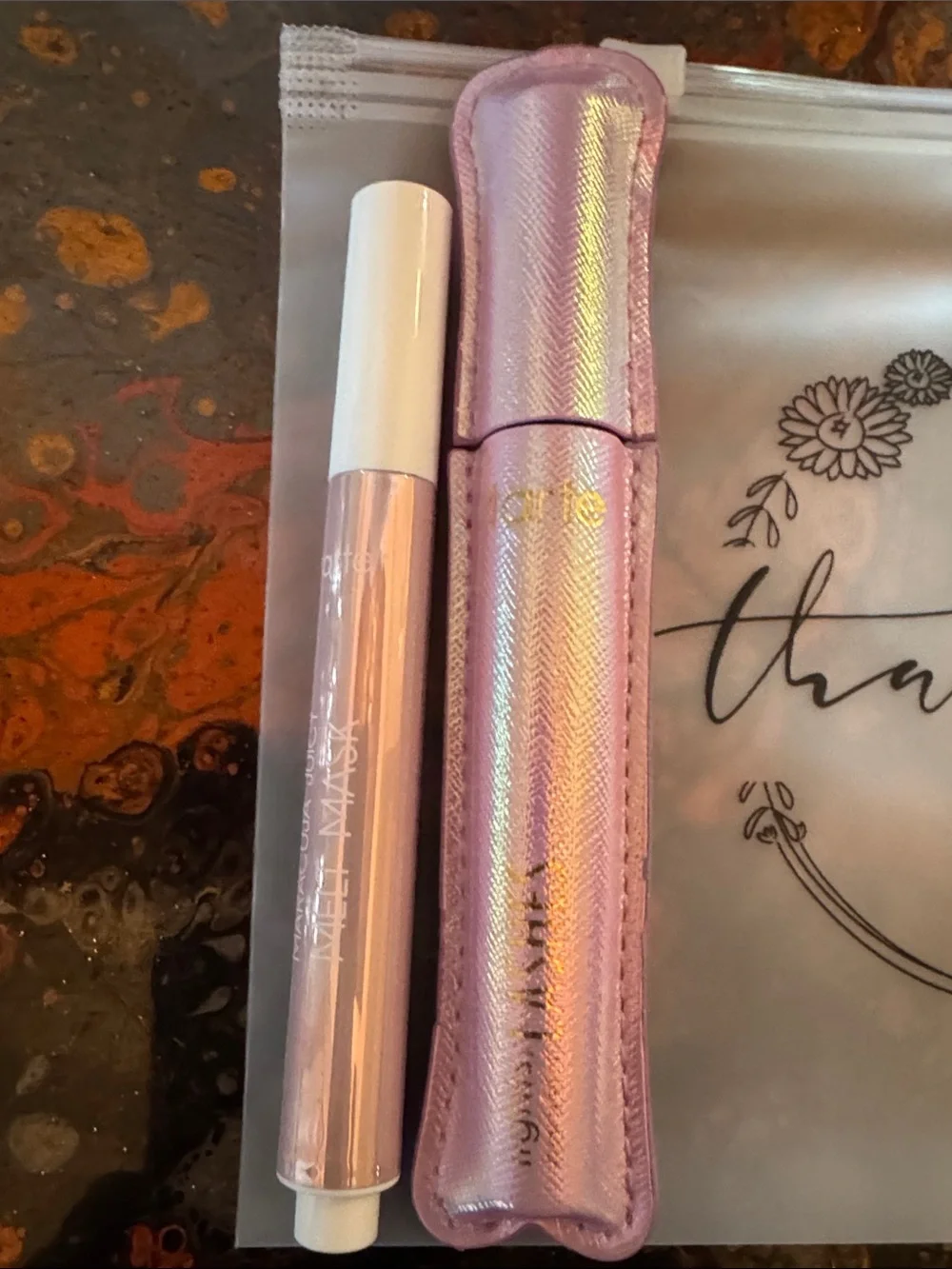 tarte Metallic 4 in 1 Black Mascara & Melt Lip Mask